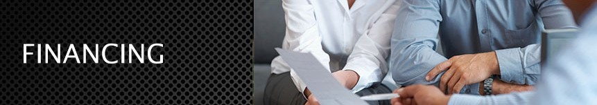 financing Financing Banner