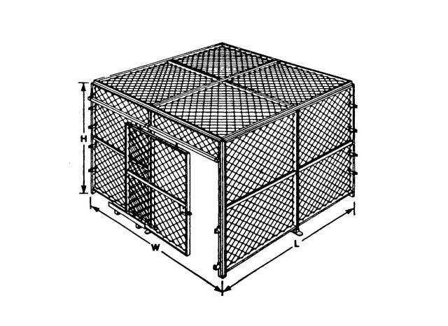 wire security cage