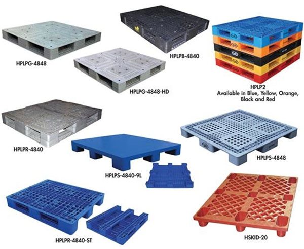 vestil plastic pallets & skids multiple types