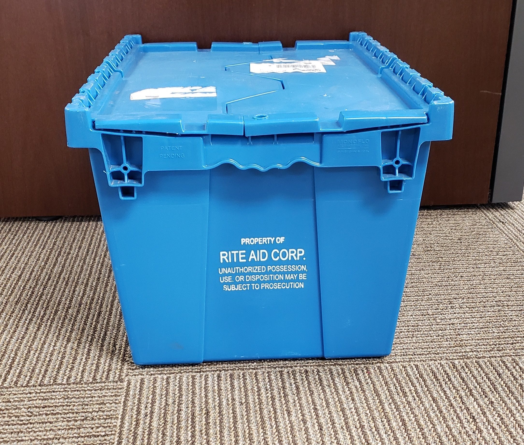 Flip Top Storage Boxes Industrial Bins Yankee Supply