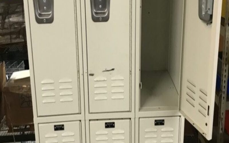 used half door lockers