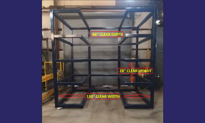 uld racks with 5 levels