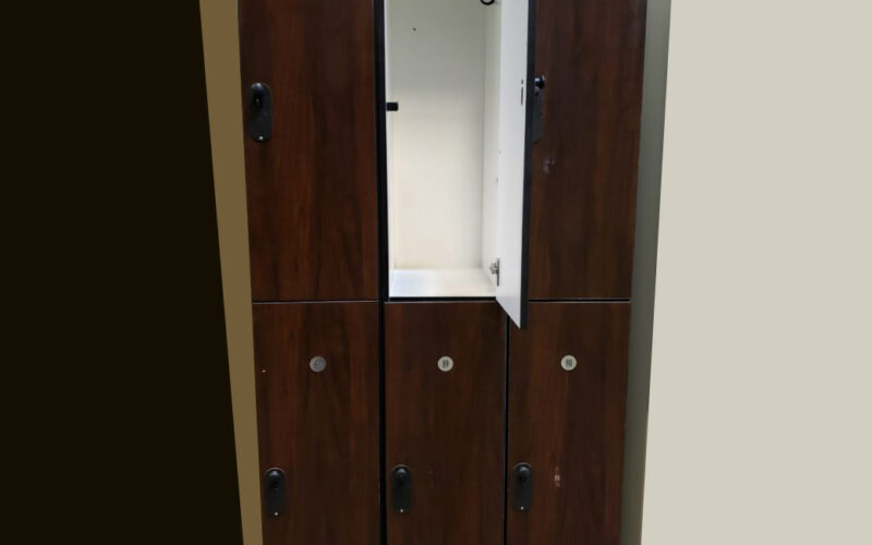 wooden half lockers