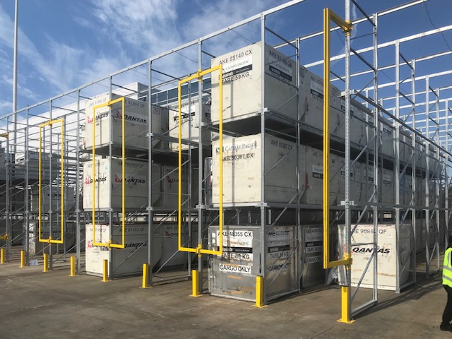 ld3 air cargo drive in racking