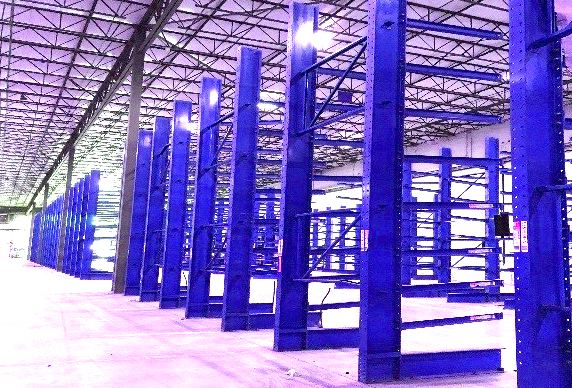 industrial pipe racking solution