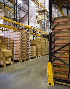 warehouse shelving pallet