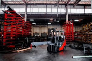 warehouse forklift