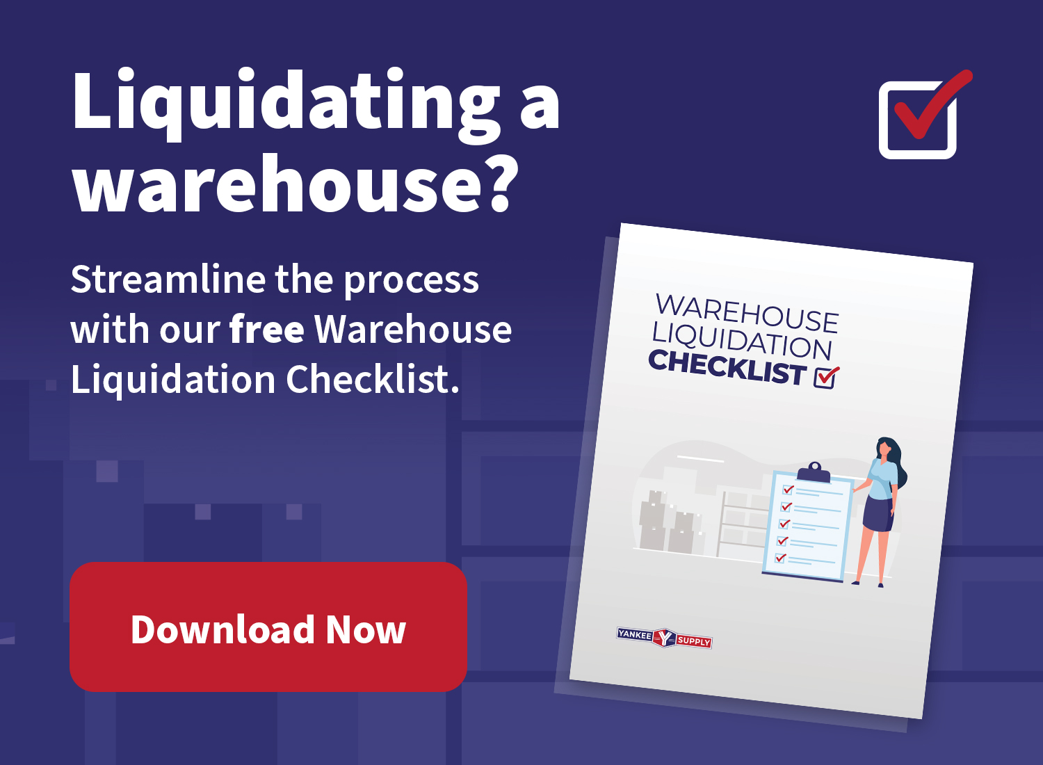 Warehouse Liquidation Checklist
