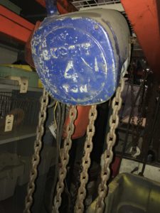 4 ton chain hoist used