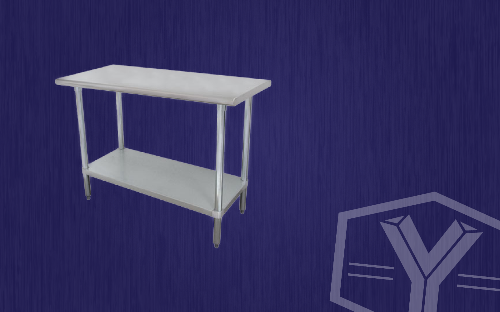 Stainless Steel Worktables With Galvanized Lower (GLG)