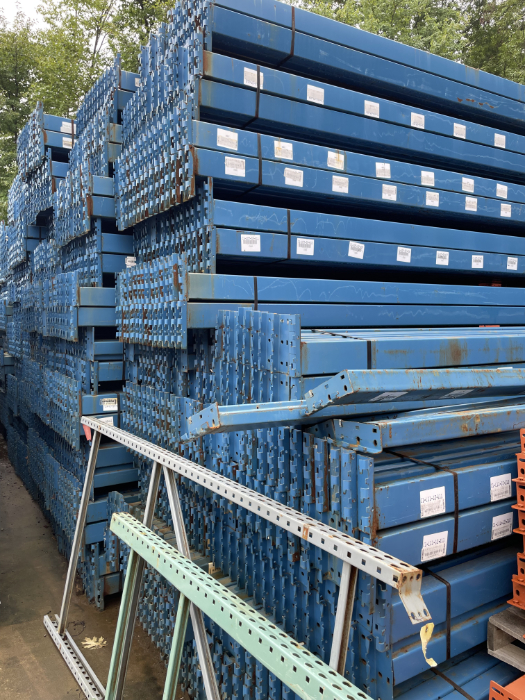 blue keystone beams